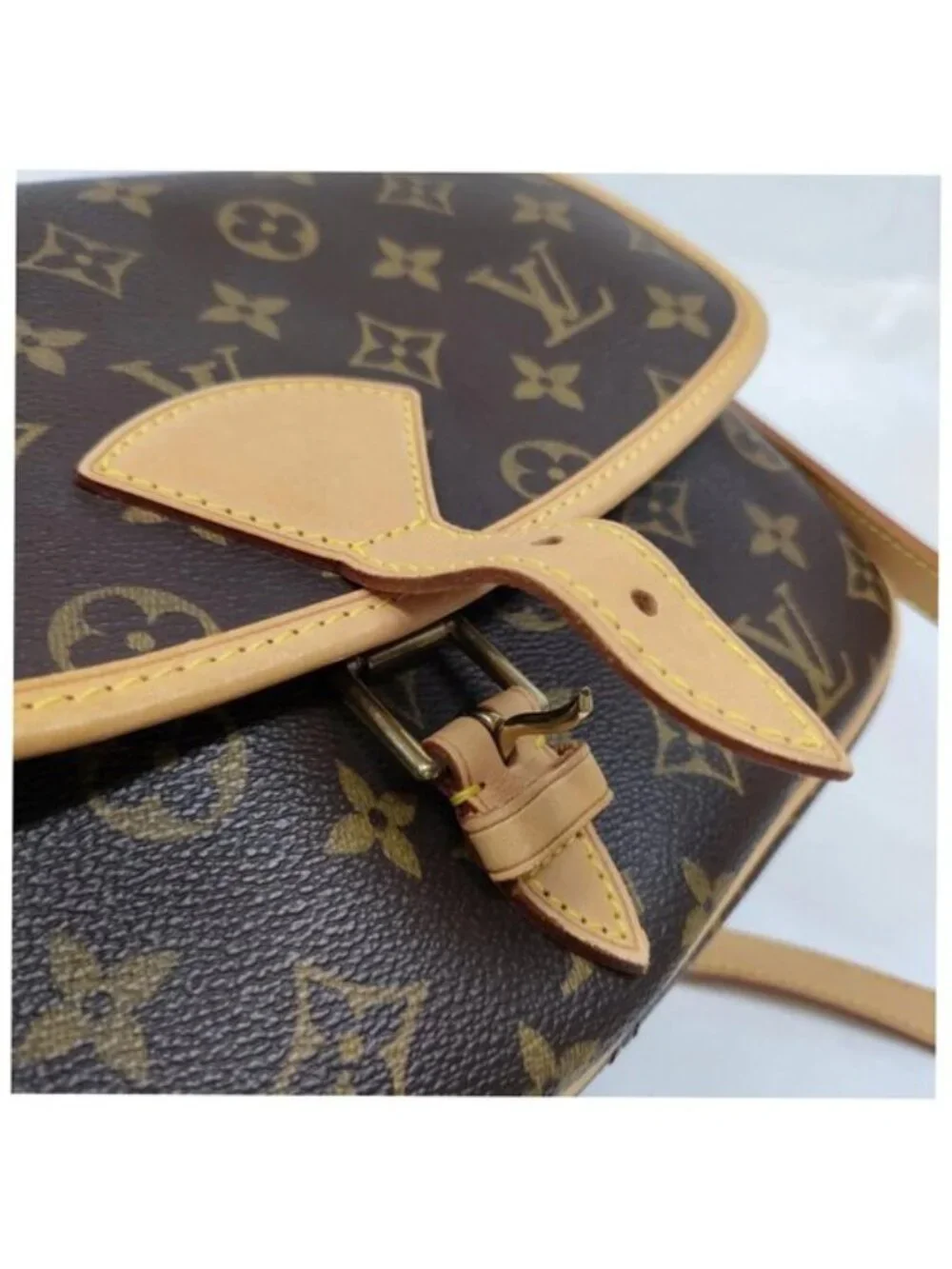 Authentic Louis Vuitton Sologne Monogram Crossbody Bag